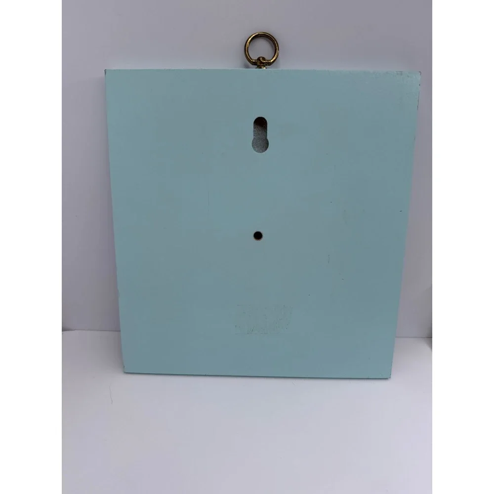 Hallmark Laws of Parenting Wall Plaque Unisex 7.5in Blue Vintage 1981 Wood Decor